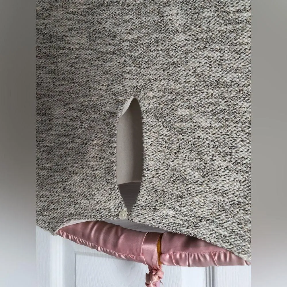 Banana Republic Factory Boucle metallic cotton blend Shift mini Dress, size 4 - Image 6