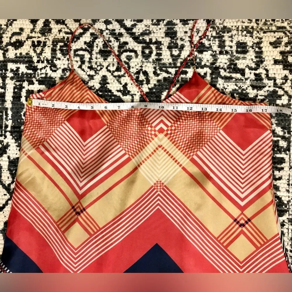 100% Silk Halter Swing Dress - Image 14