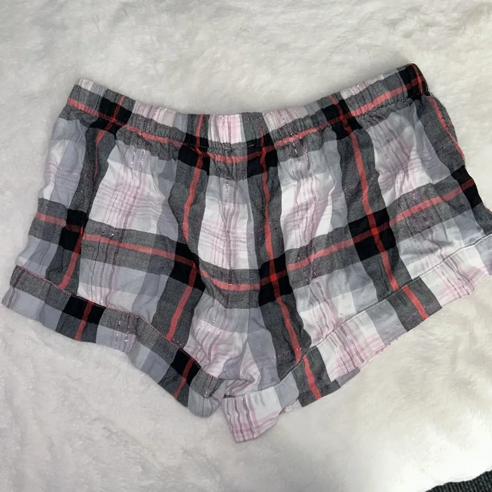 Victorias Secret Plaid Pajama Shorts - Image 3