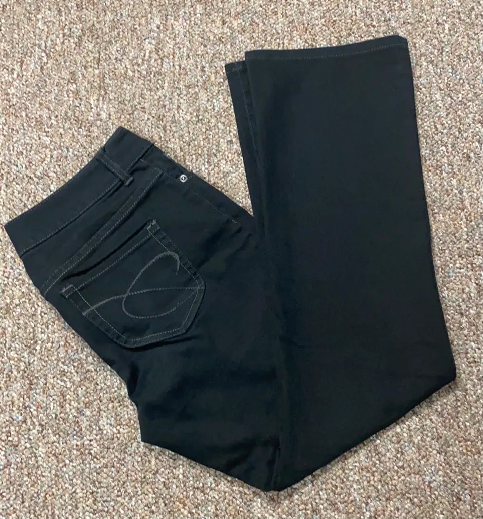 Chico’s Platinum black denim jeans size short 0-PM - Image 3