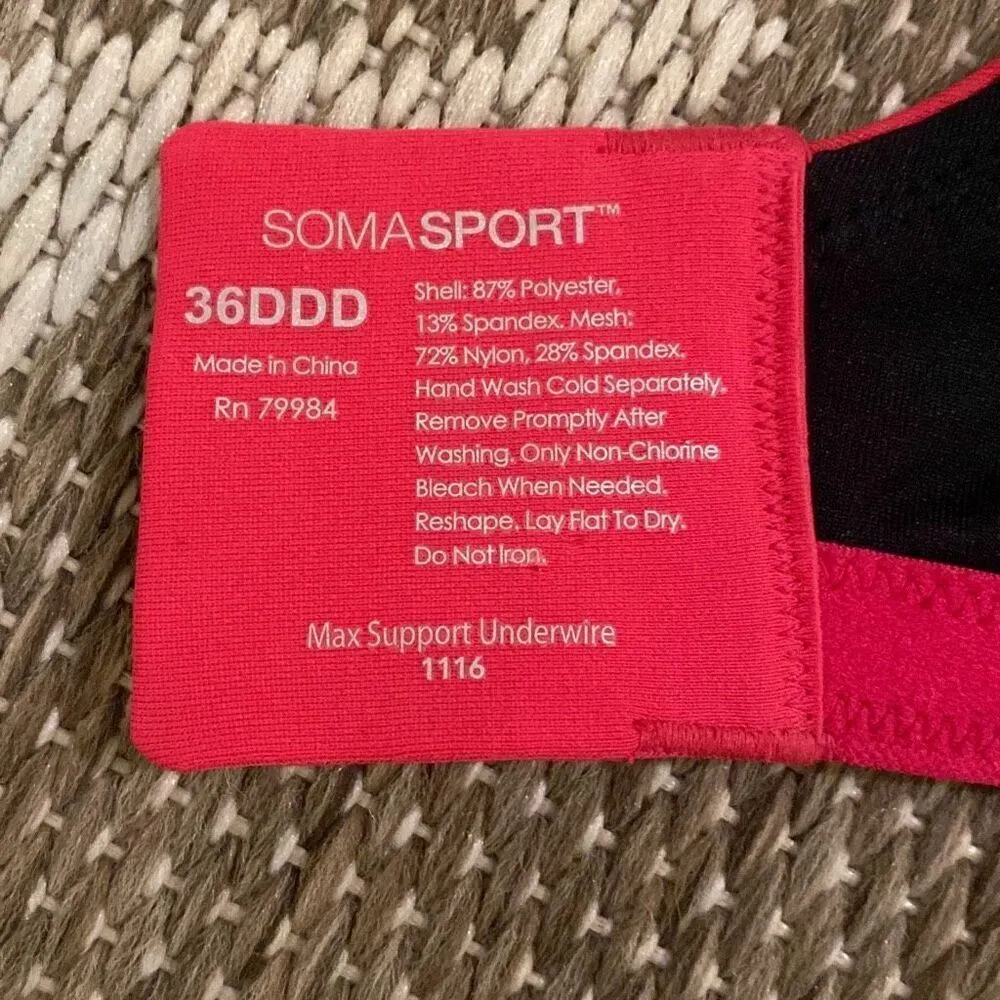 Soma sports bra size 36DDD - Image 4