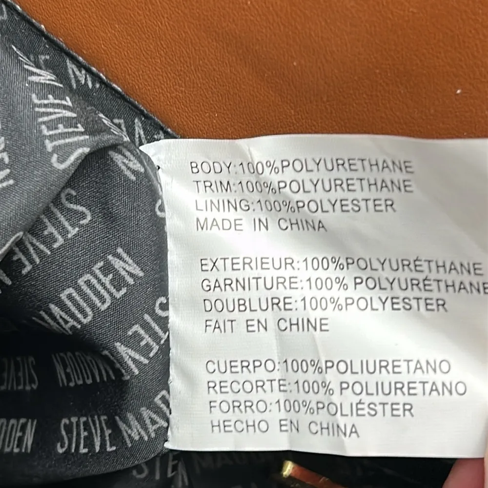 Steve Madden Tan Convertible Crossbody Handbag - Image 14