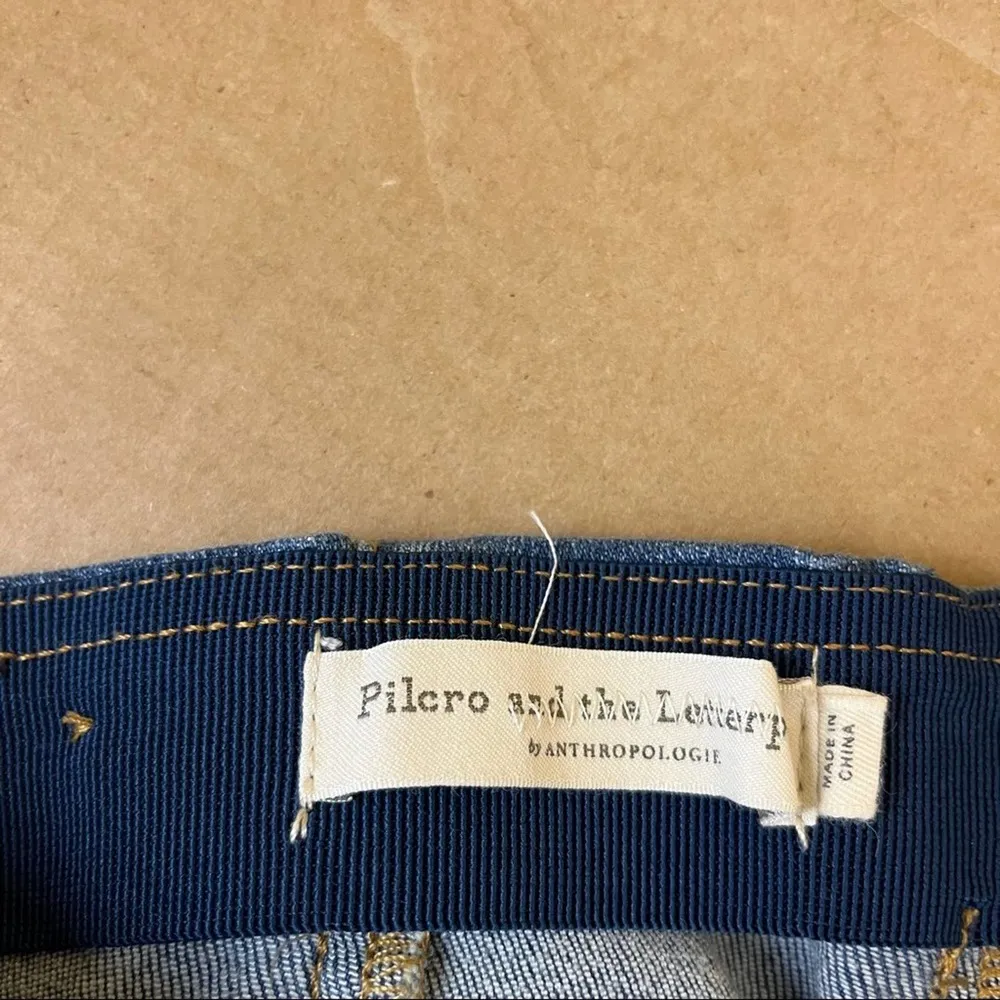 Anthropologie Pilcro and the Letterpress High Waisted Denim Leggings - Image 7