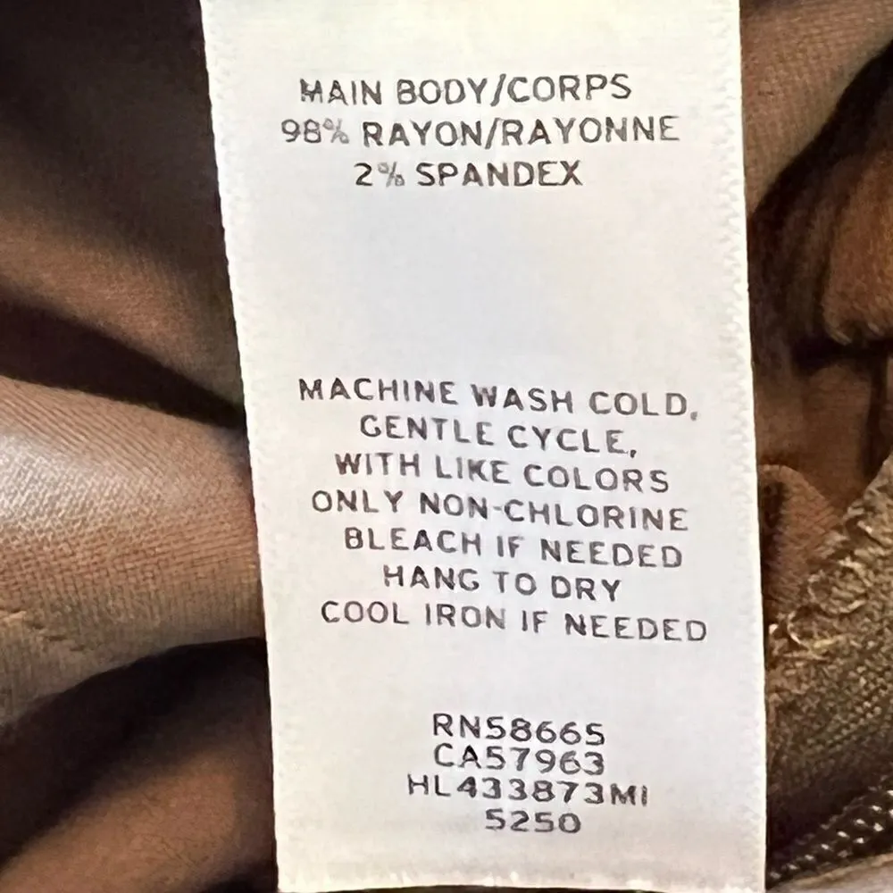 Chelsea28 Olive Green Sleeveless Pantsuit/Jumpsuit with wide legs and pockets - Image 15