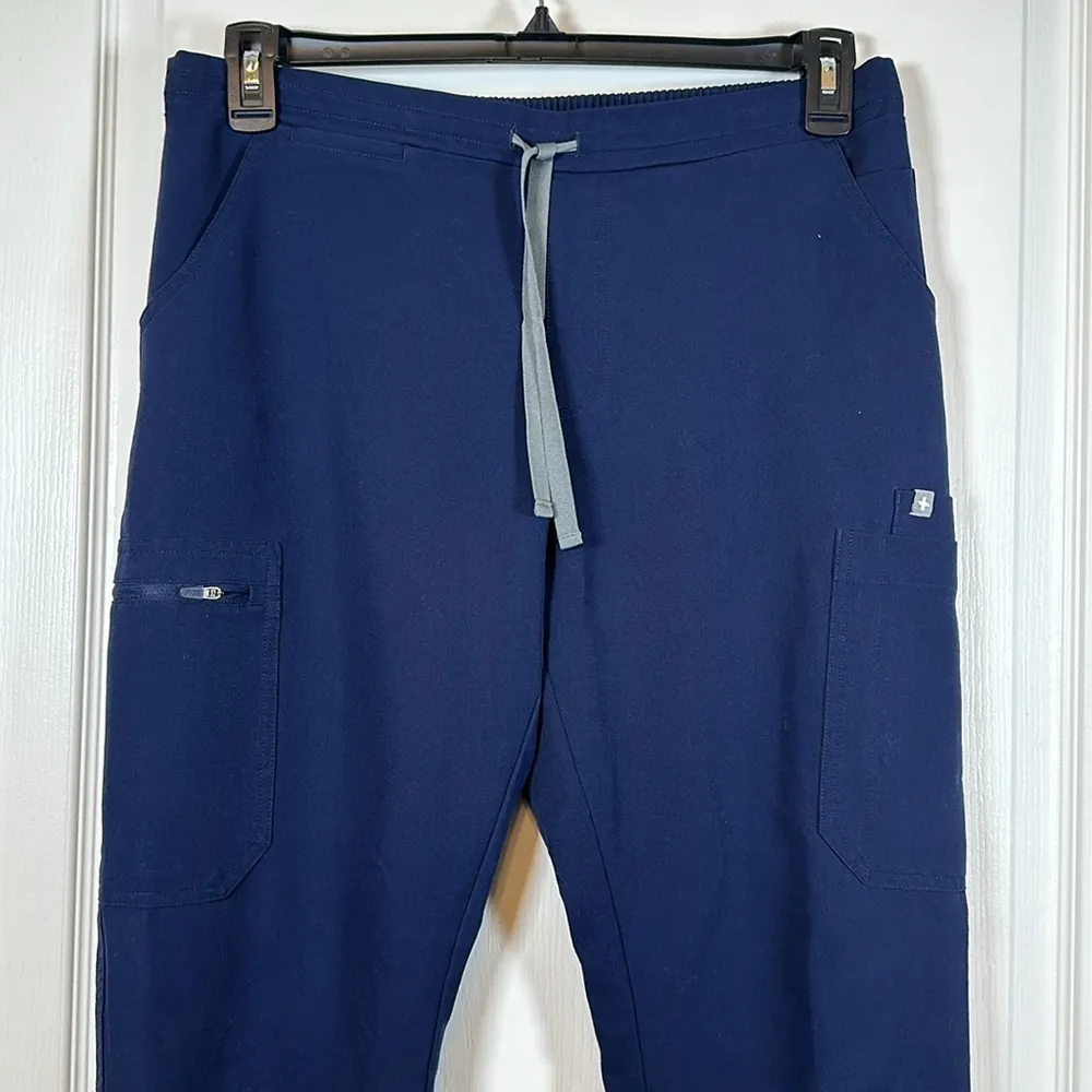 Figs YOLA Cargo Scrub Pants Pharmacist Surgeon Nurse Doctor Size Med EUC #1181 - Image 2