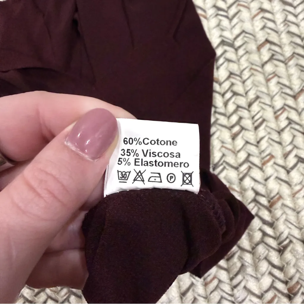 Brandy Melville Maroon Red Spagetti Strap Tank Top - Image 6