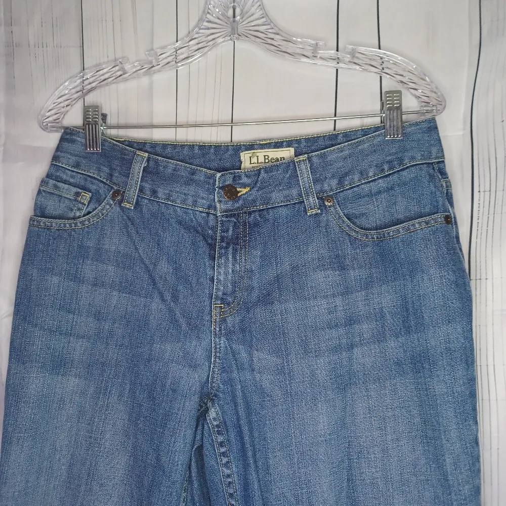 L.L.Bean Favorite Fit Curvy Jean 100% cotton - Image 2