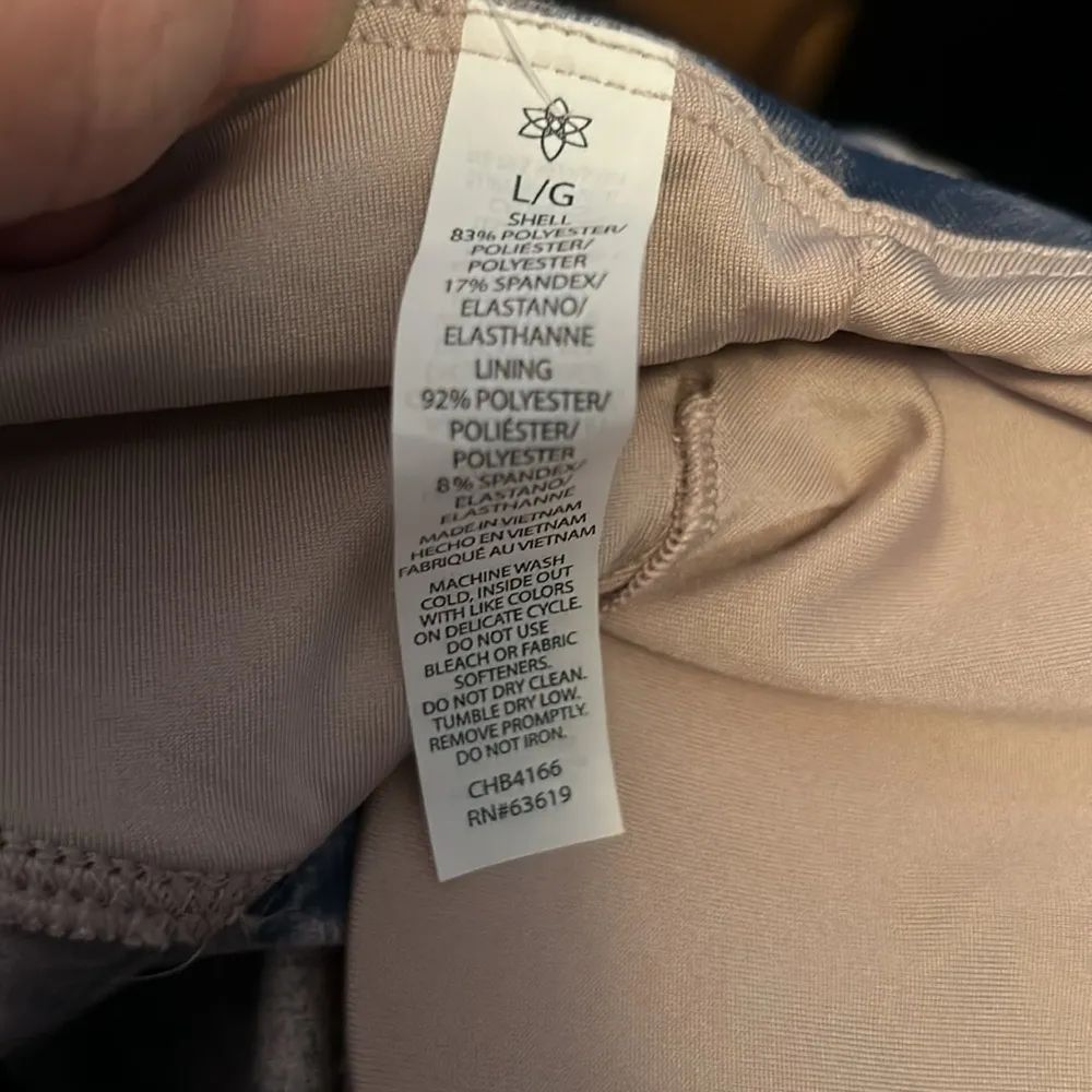 Harmony balance crop sport bra Blue Size L - Image 4