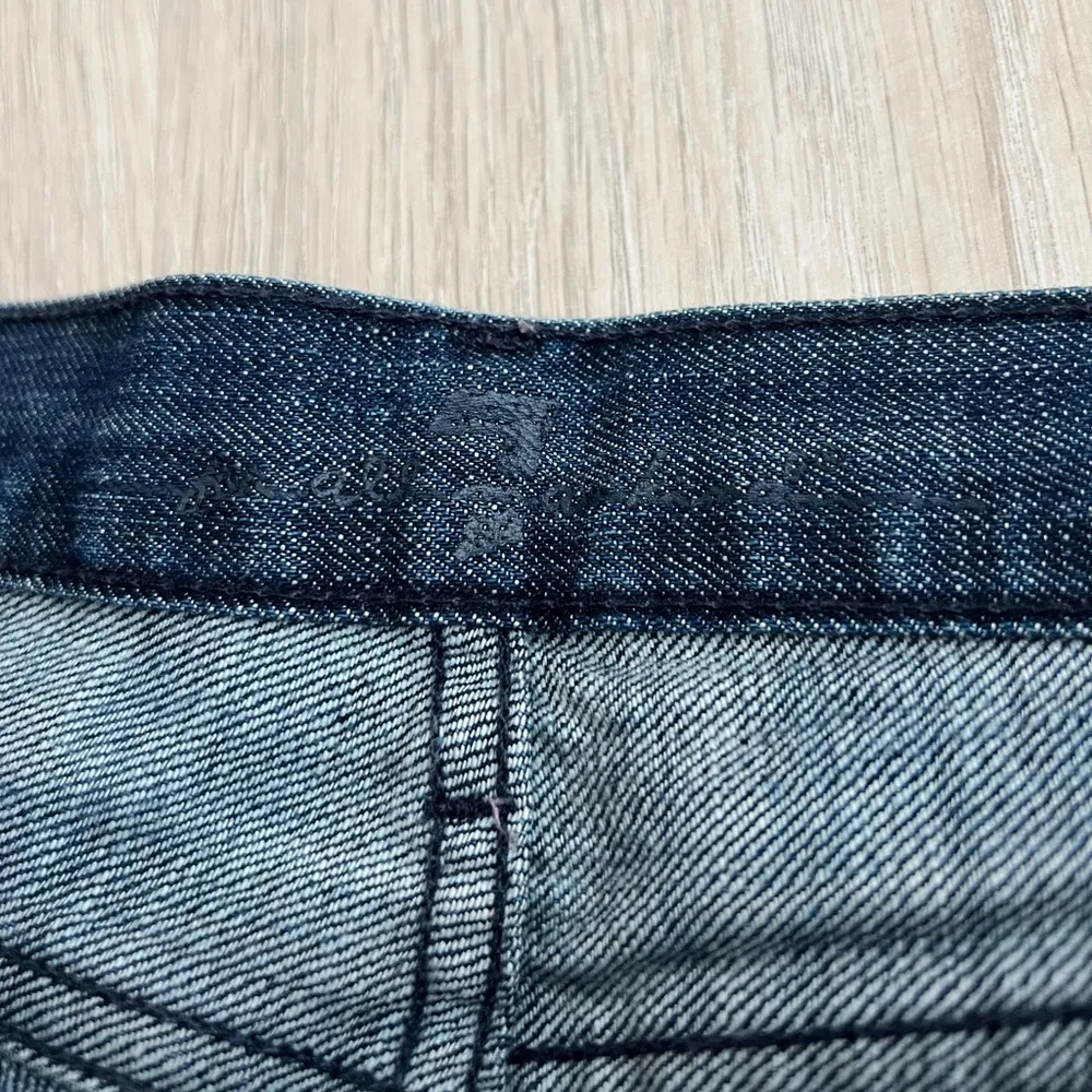 7FAM  Dojo Vintage Bootcut Flare Jeans | Medium Blue | 25 *flaw - Image 5