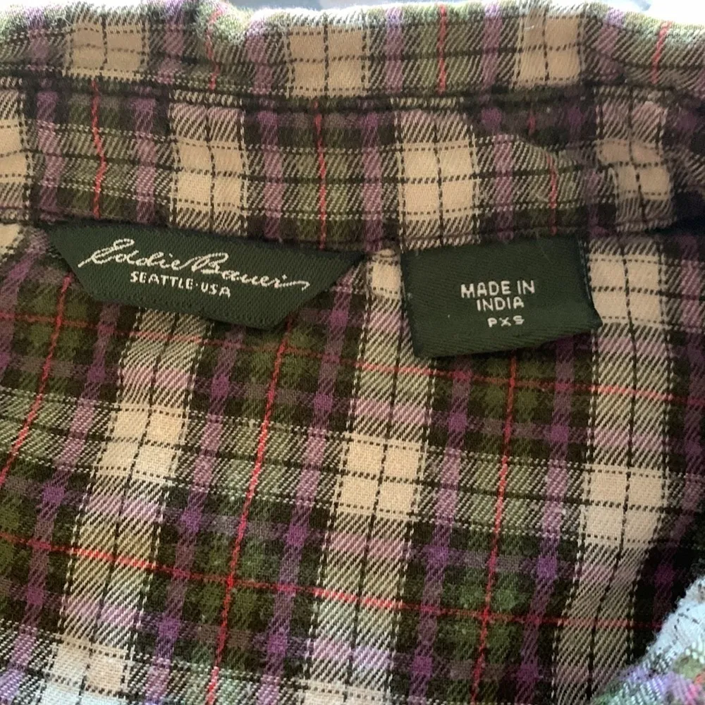 Eddie Bauer  PXS flannel - Image 4