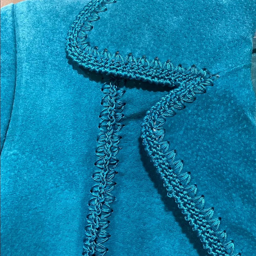 Women's Turquoise Jacket - Image 5