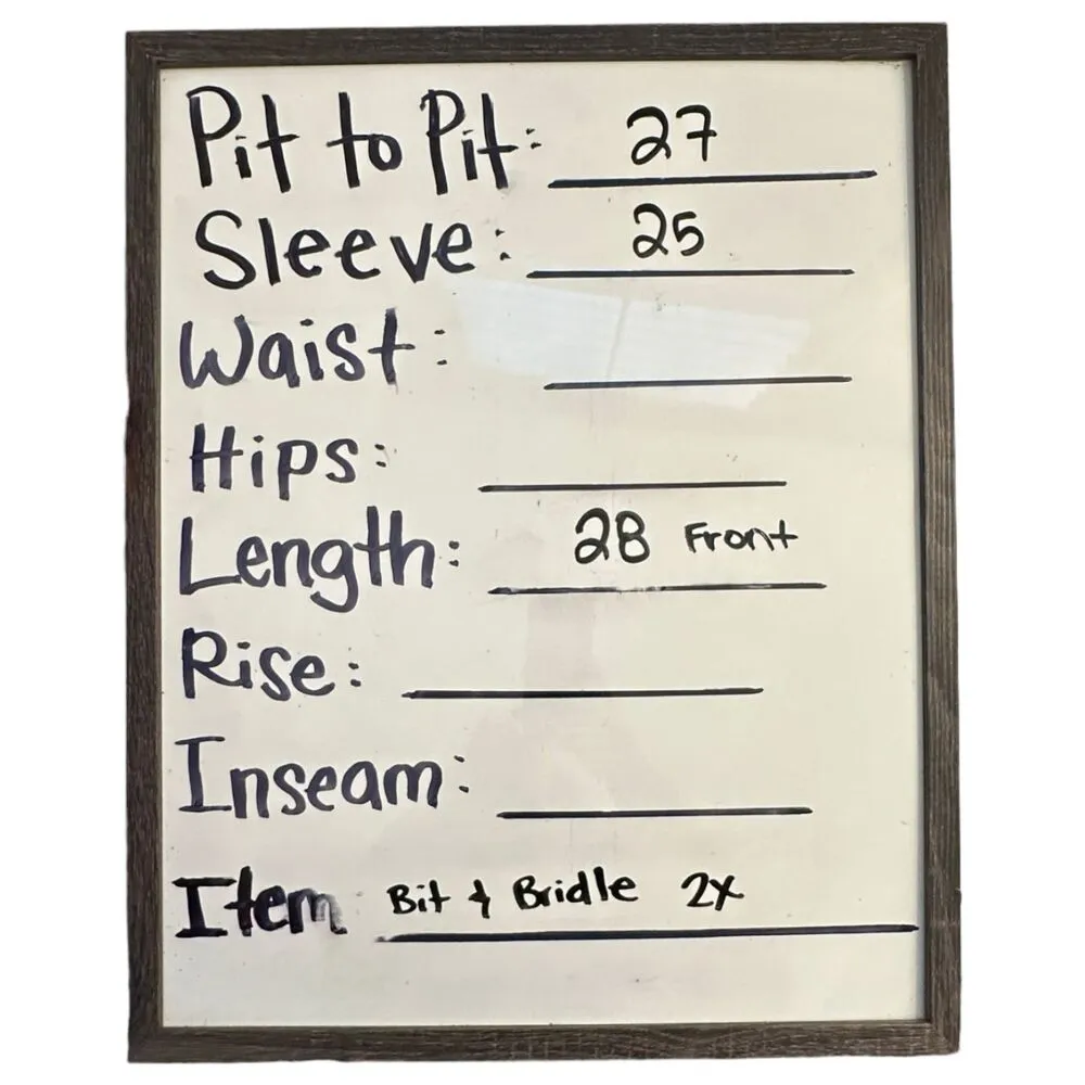 Bit & Bridle Pink Purple Blue Plaid Western Studded Embellished Shirt Women's 2X - Image 3