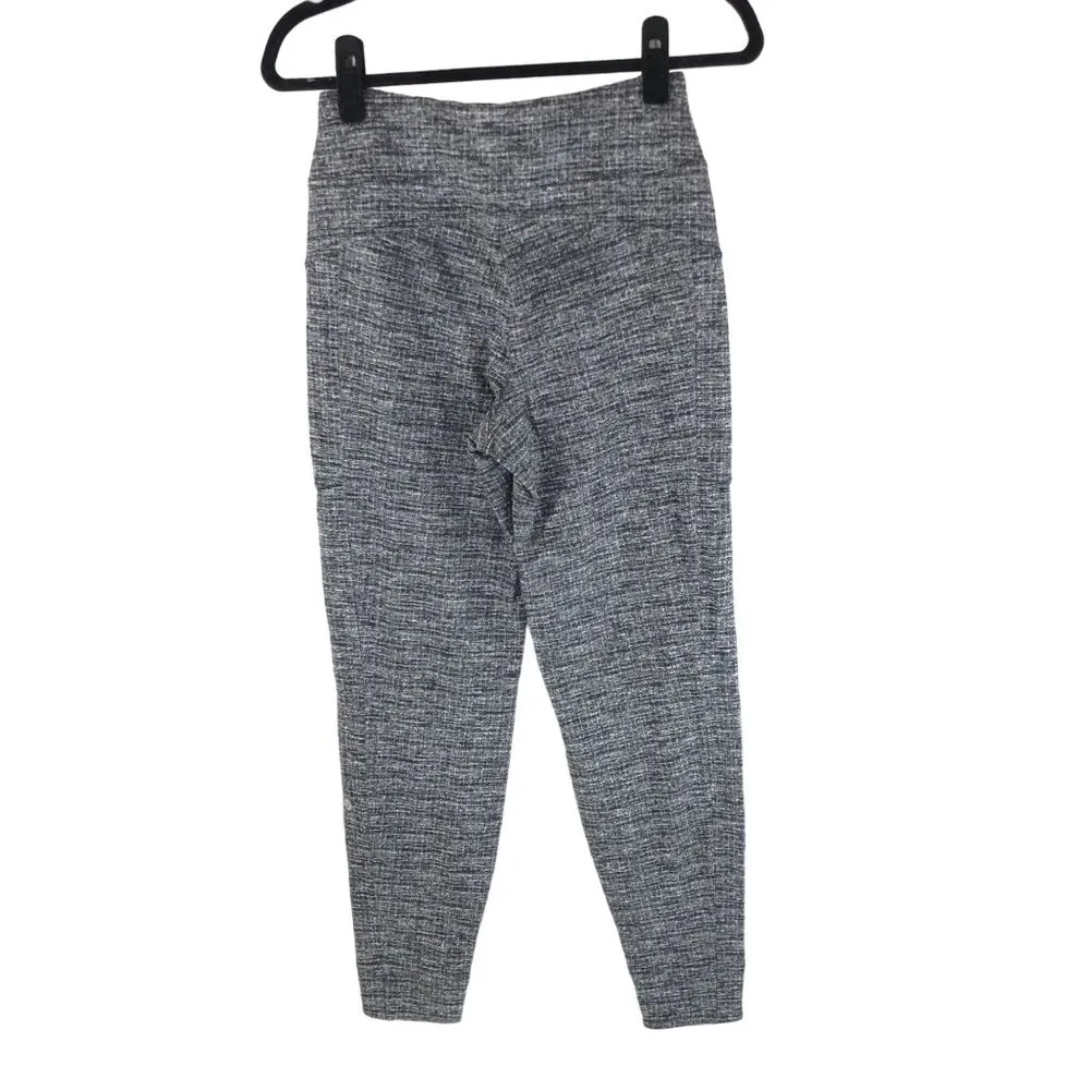 Lululemon Womens Run On Jogger 28" Ringspun Denim Black White 4 - Image 2