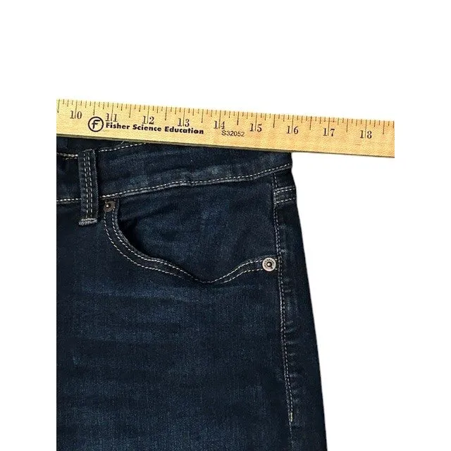 Lucky‎ Brand Size 8/29 Women's Bermuda Shorts Dark Wash Denim Americana Classic - Image 13