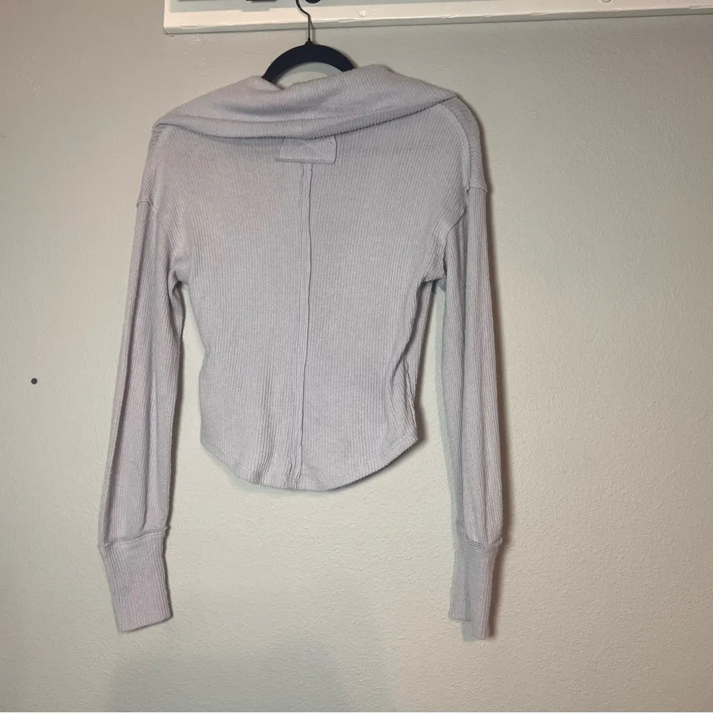 We The Free People Hold Me Close Sweater Top Light Purple Size Extra Small XS - Image 5
