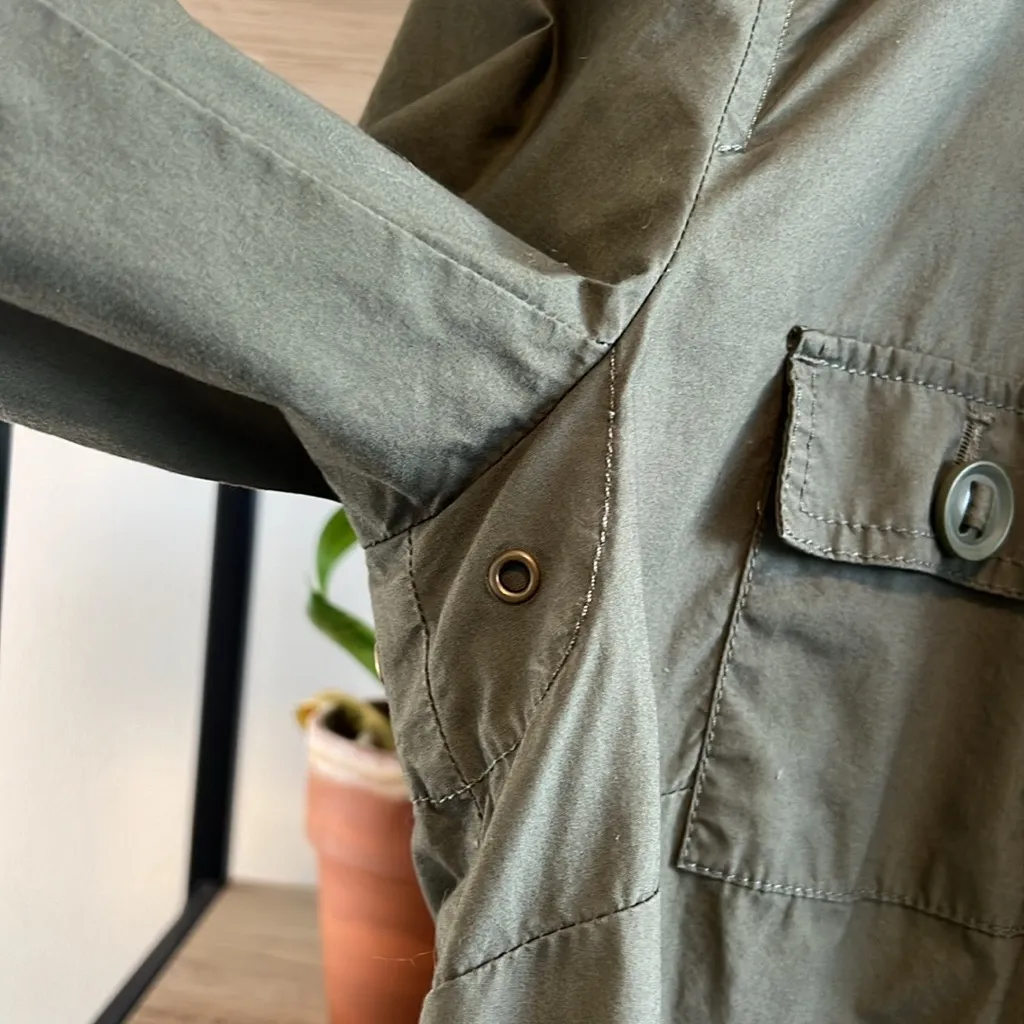 Talbots Woven Soft Canvas Utility Style Blazer w/Pockets, SP - Image 5