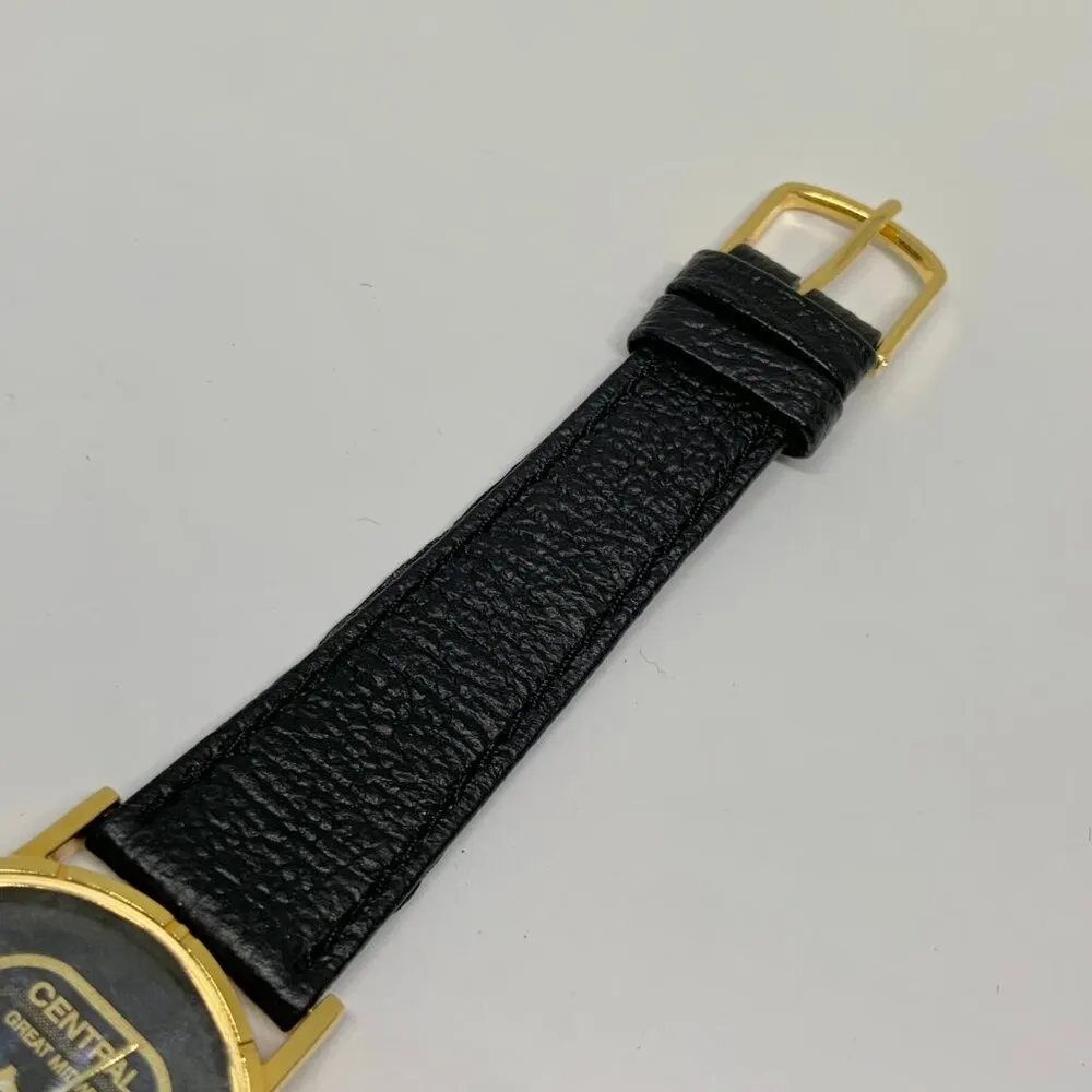 DE VARA Central Great Midwest Region wrist vintage Watch 32mm gold tone running - Image 3