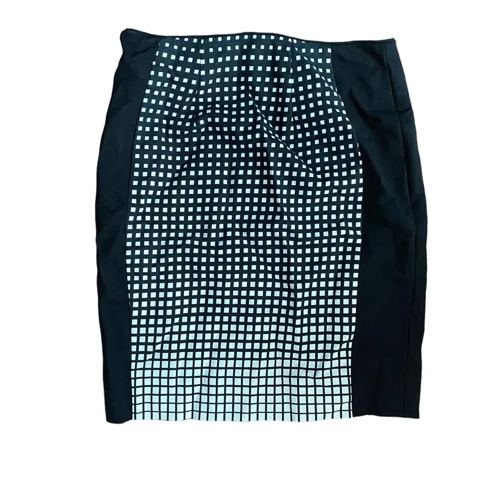 White House Black Market Pencil Skirt Black and white pattern Size 0 - Image 15