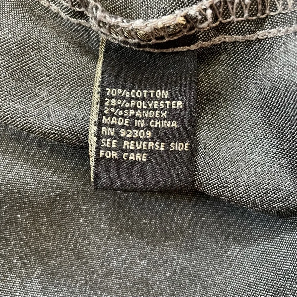 DG2 by Diane Gilman appliqué Jean jacket, 2X - Image 12