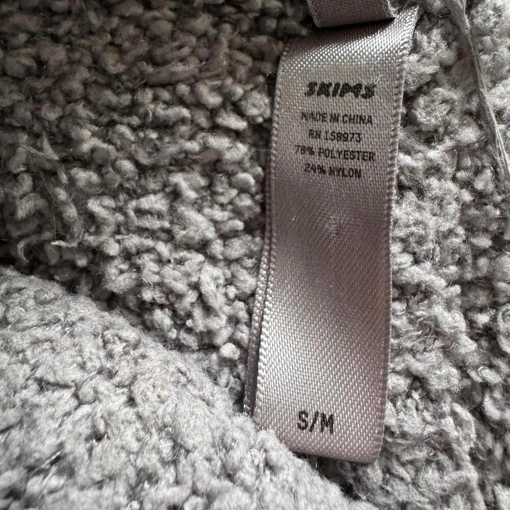 Skims Cozy Knit Gray Shorts - Size S/M - *small flaw* - Image 3