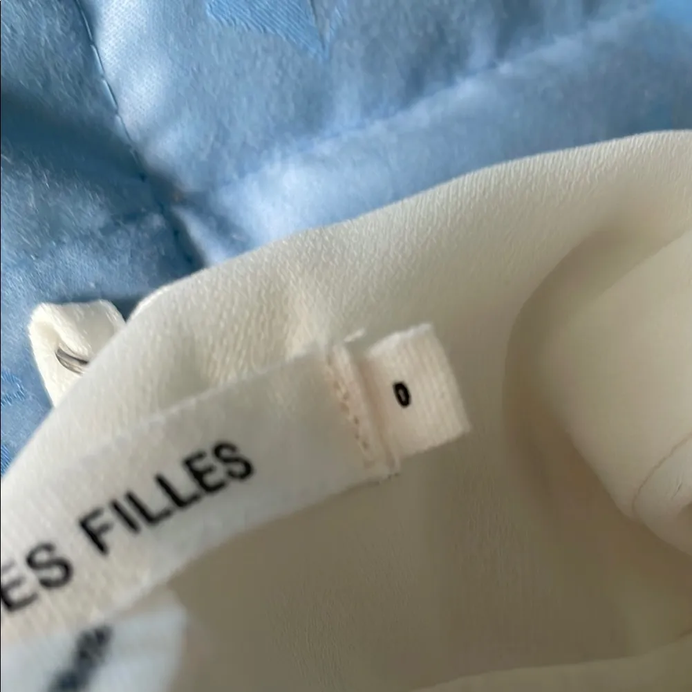 Avec Les Filles White Wide-Leg Jumpsuit - Image 6