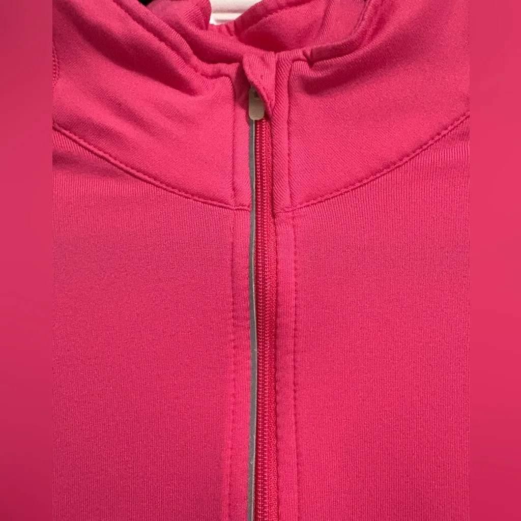 Nike Fuchsia Quarter-Zip Top - Image 3