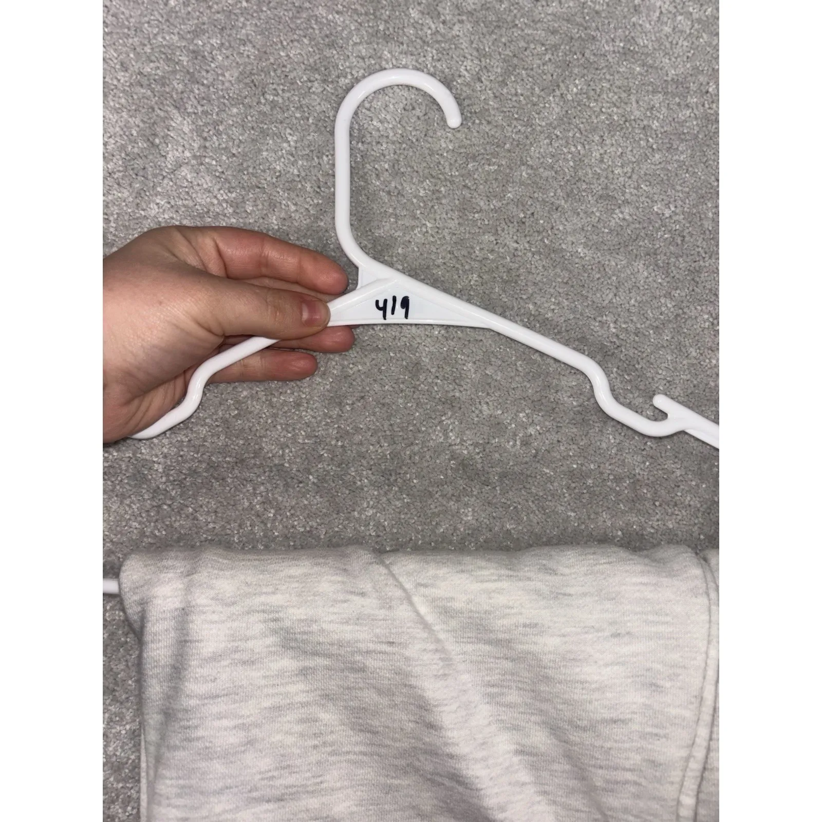 Staud Womens Cambrie Colorblock Side Stripe Sweatpants Size L Grey/Purple - Image 12