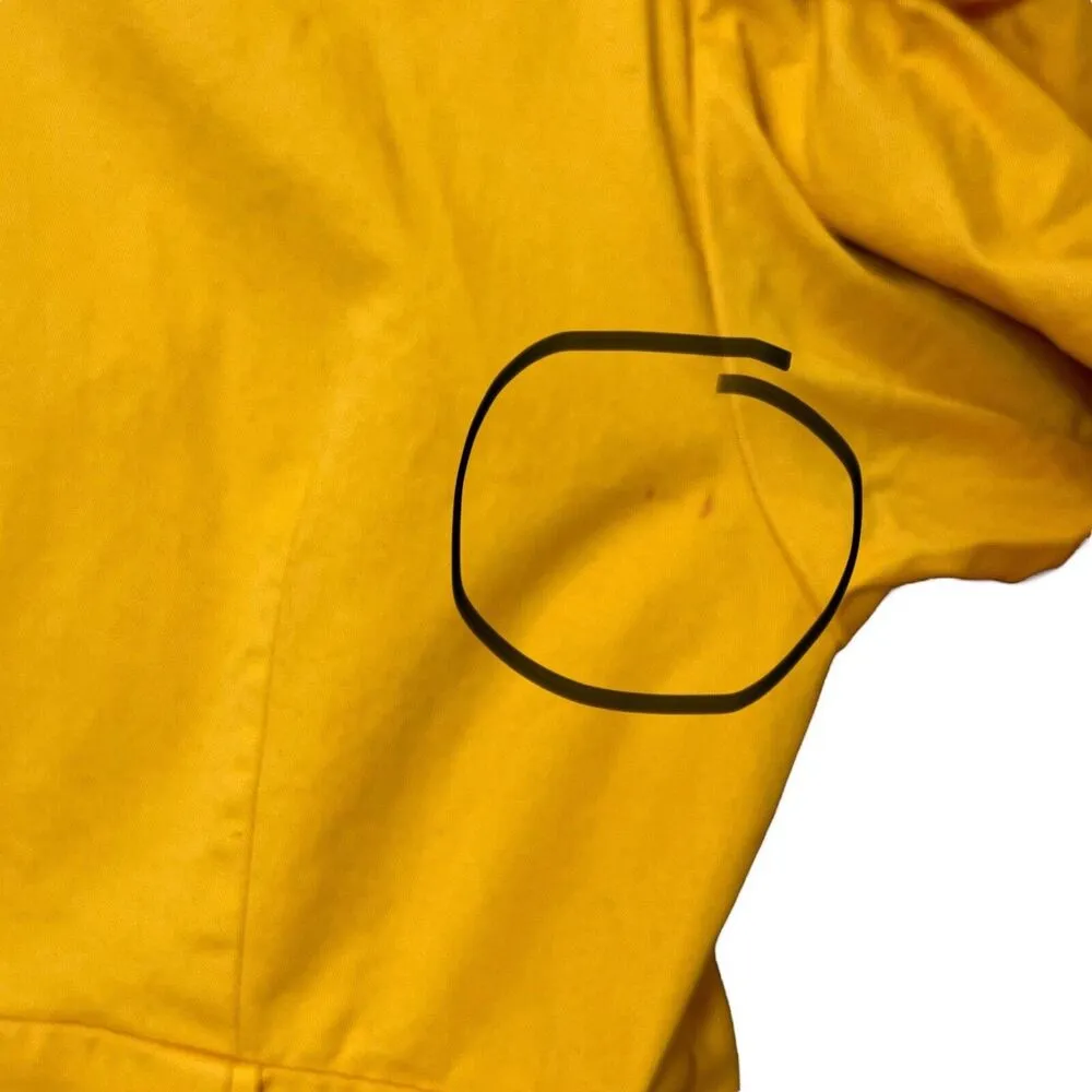 C/Meo Collective Button Front Puff Sleeves Jumpsuit Marigold Women’s Size S - Image 12