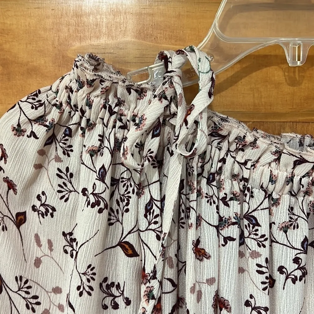 En Crème Dress Pink Floral Dress Woman’s Size XS - Image 4