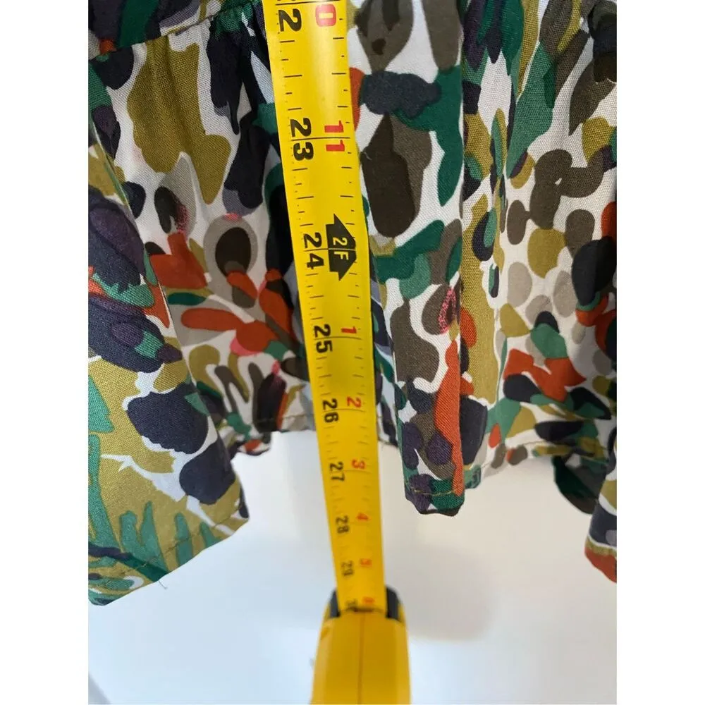 Jodifl Multicolour Floral Sleeveless Tiered Top - Image 4