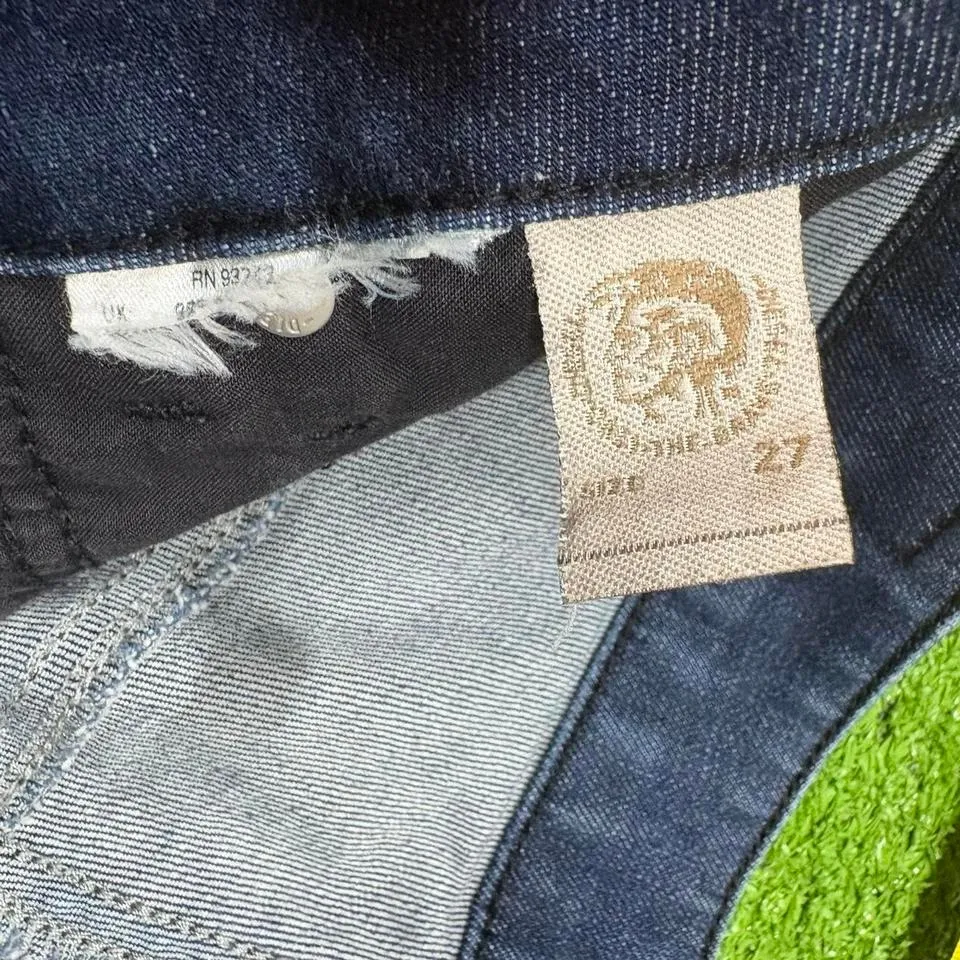 Diesel Fayza Relaxed-Boyfriend Low Waist Stretch Women's Blue Jeans sz W27 L30 - Image 7