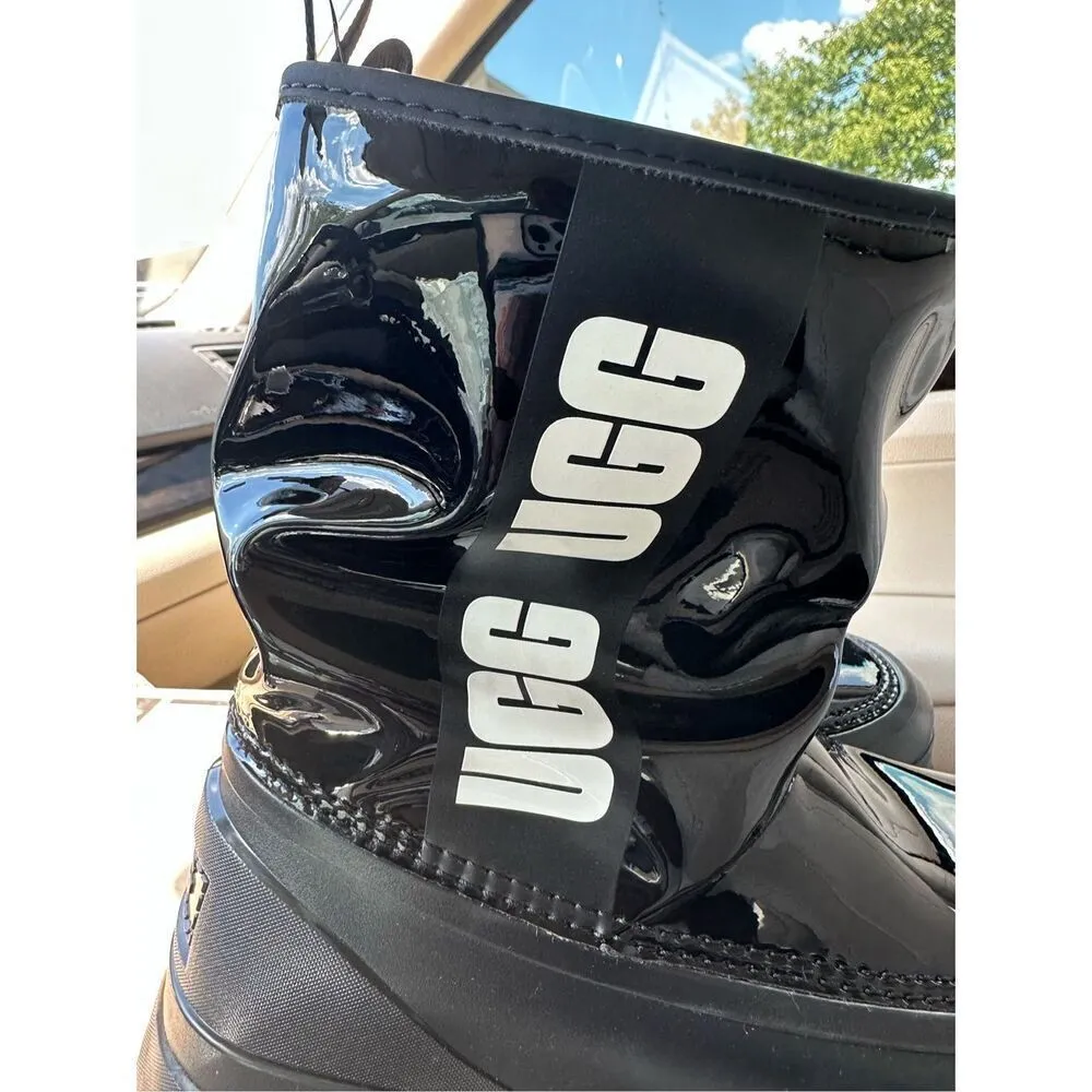 *NEW* WOMEN UGG CLASSIC BRELLAH MINI Black (1144059 BLK), Sz 6.0 - Image 3