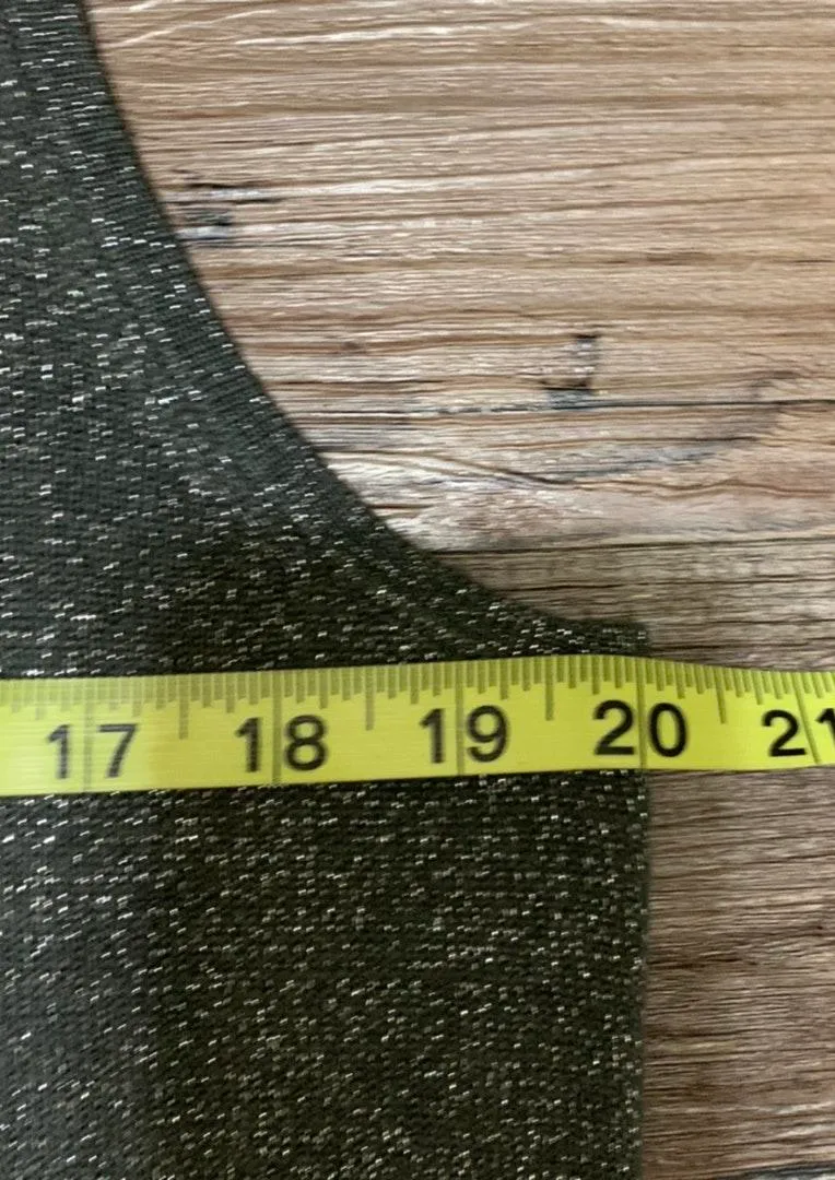 Gray Metallic Foil Sleeveless Top - Image 8