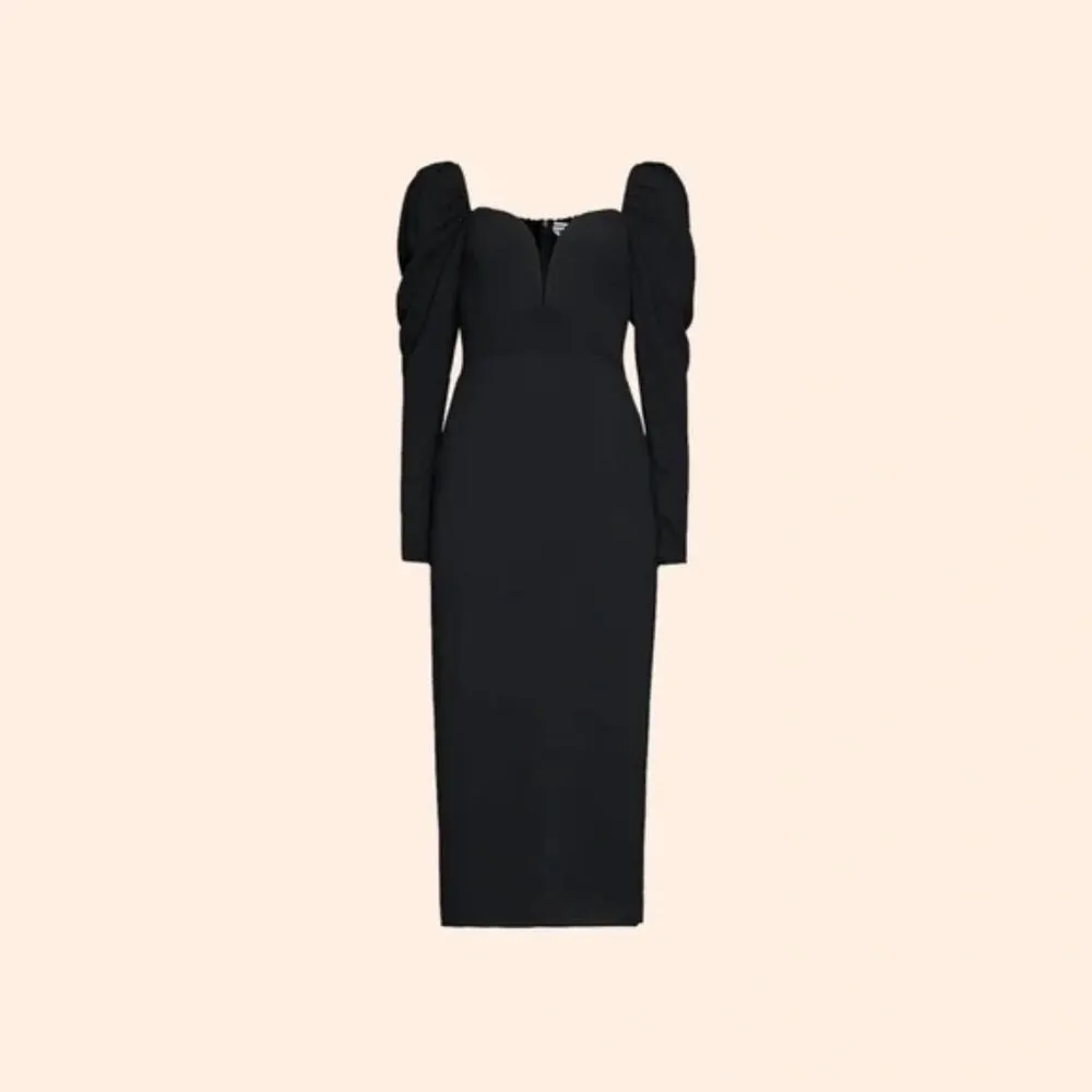 1HR SALE ⚡Reformation Strata Dress (Black) - Image 2