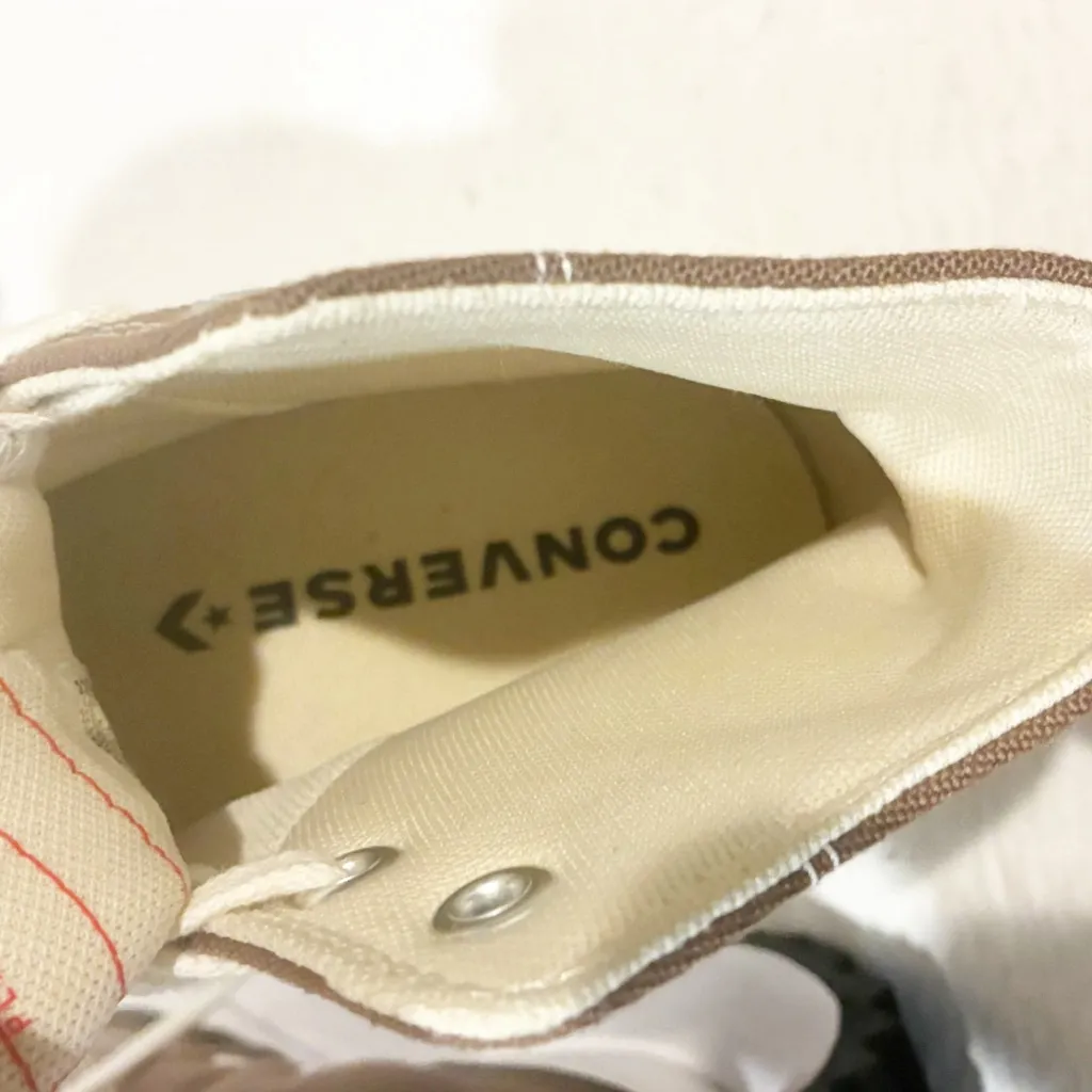 Converse Size 8.5 Brown Run Star Hike Hi Chunky Platform Unisex Shoes Sneakers - Image 7