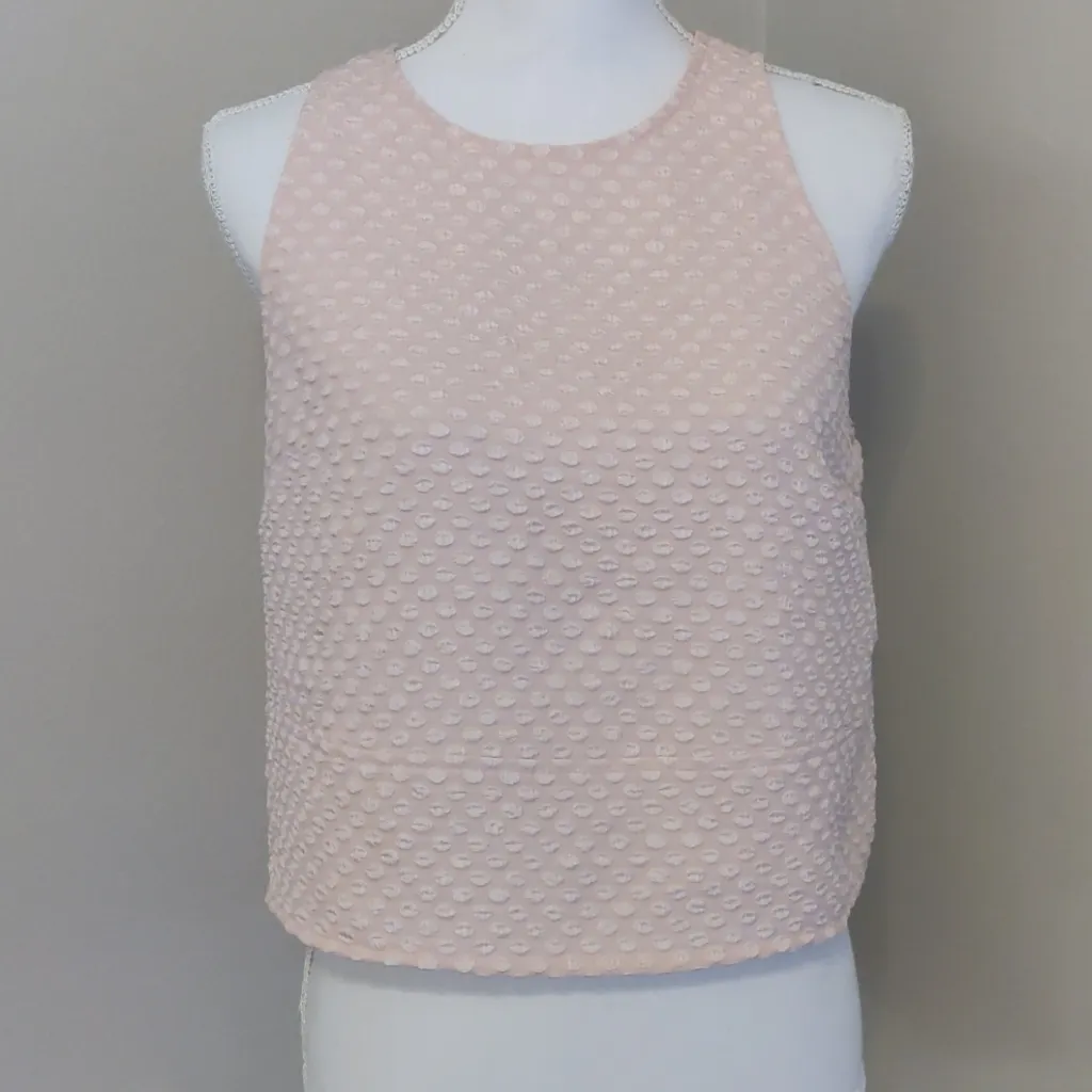 Light pink Chelsea 28 sleeveless blouse #24 - Image 2