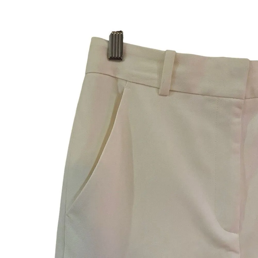 A.L.C. NWT size 6 ivory pants pockets DEFECT- dirty on pant leg see photo - Image 4