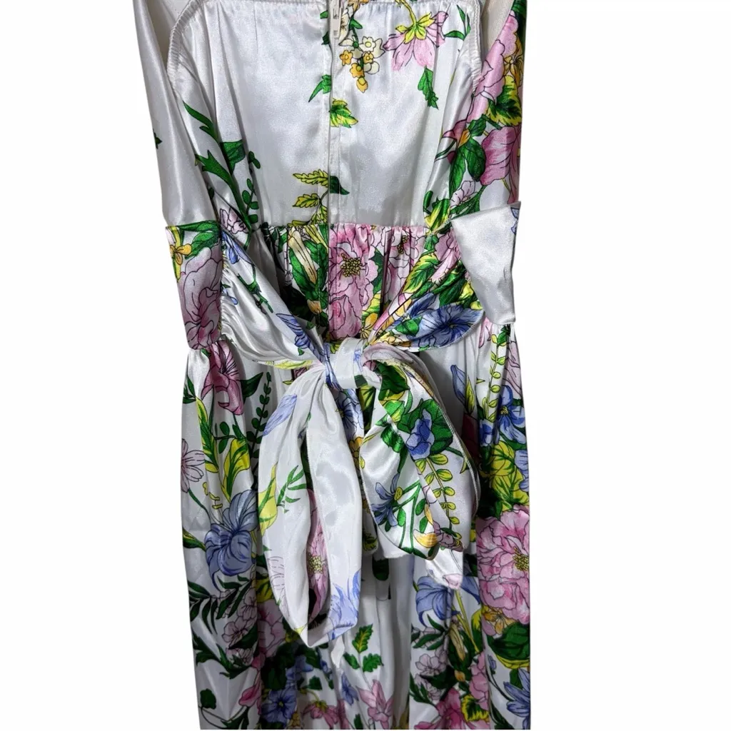 Vintage Y2K Charlotte Russe Floral Cottage Fairy Dress Size 5 - Image 4