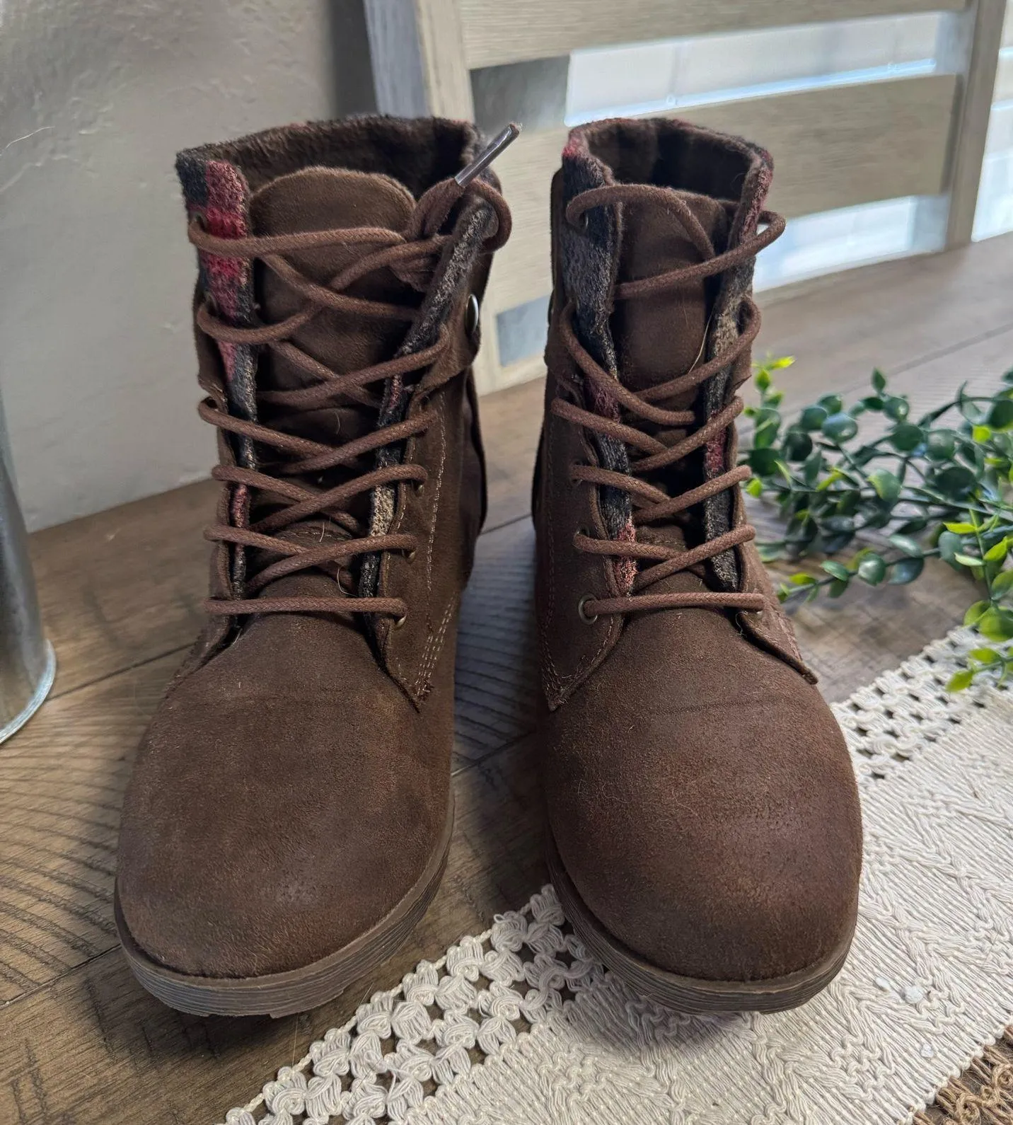 Brown booties Size 7.5 - Image 3