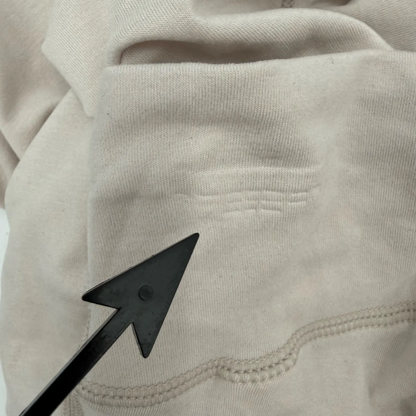 James Perse Classics Leggings Women's Size 1/Small NWT Microsuede Jersey Stone - Image 6