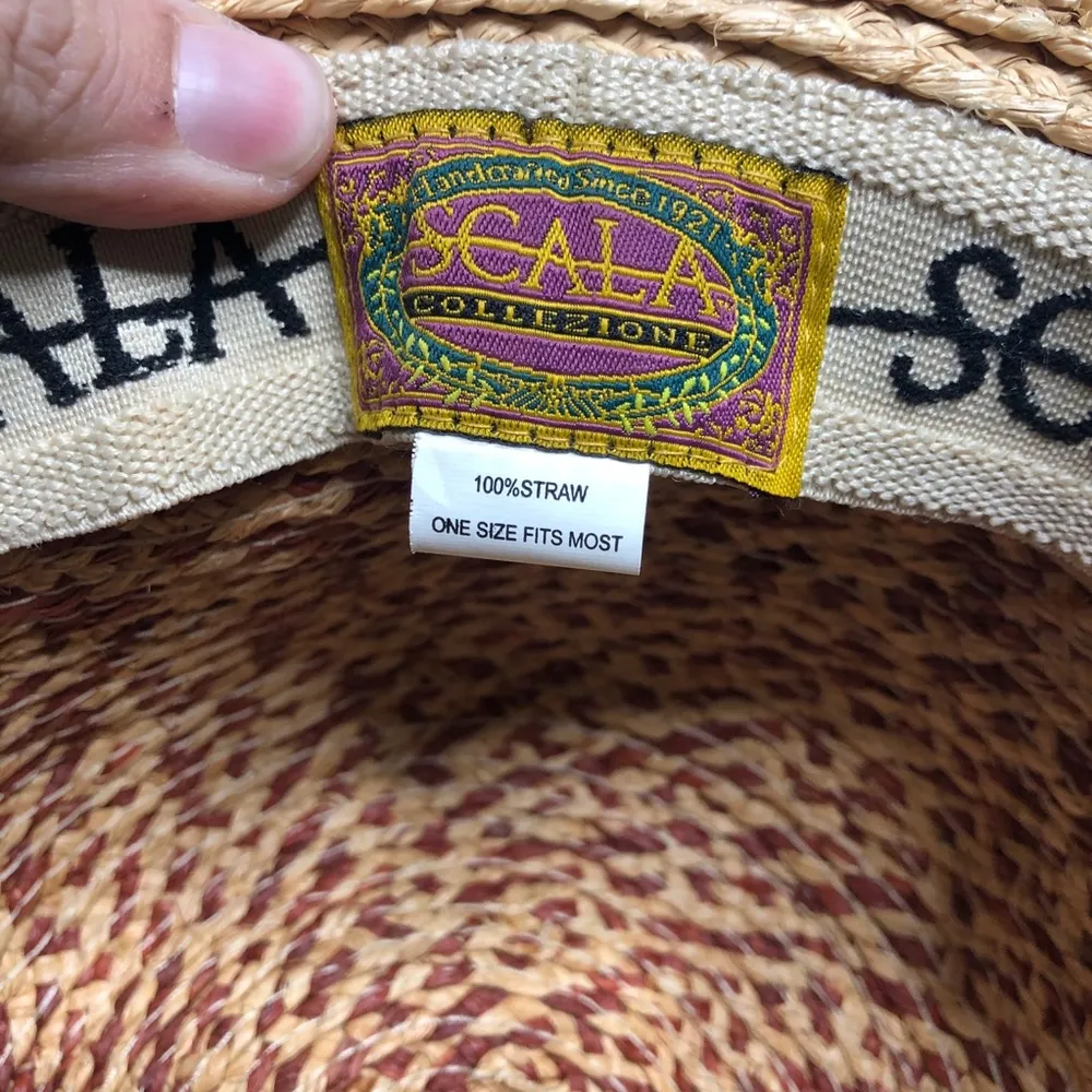 Women’s Scala Summer Straw Hat - Image 6