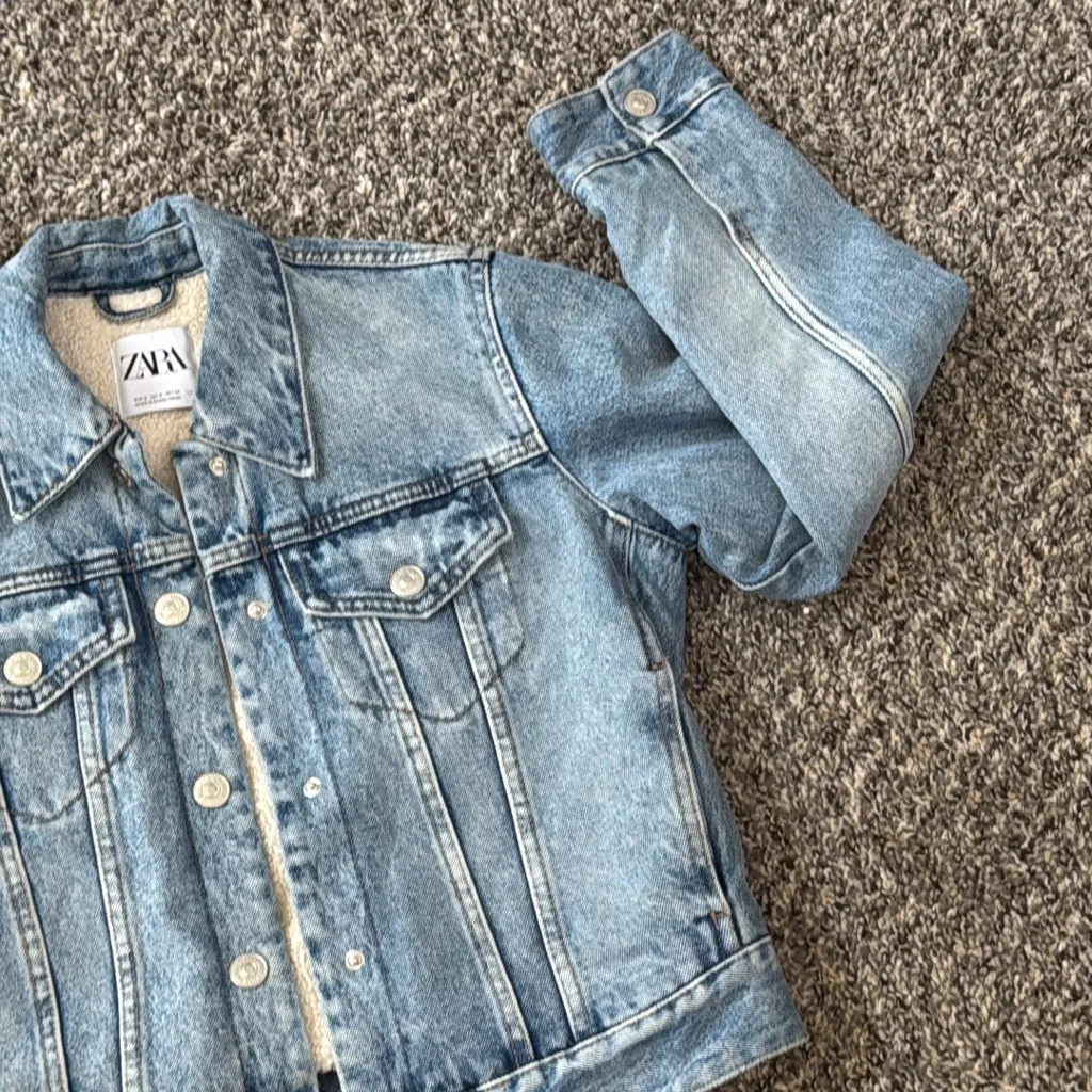 Zara Denim Jacket - Image 5