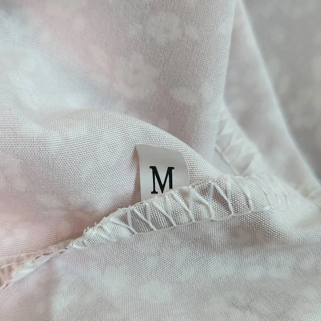 Pink and White Floral Wrap - Image 6