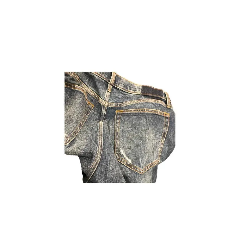 NWT Abercrombie & Fitch The Ankle‎ Straight ultra High Rise Size 33/16S - Image 14