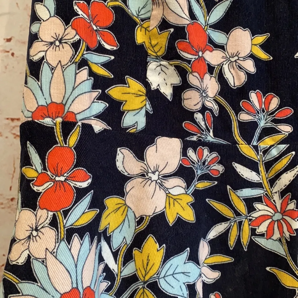 Anthropologie Moulinette Soeurs Ashbury floral corduroy fit and flare dress 8 - Image 5