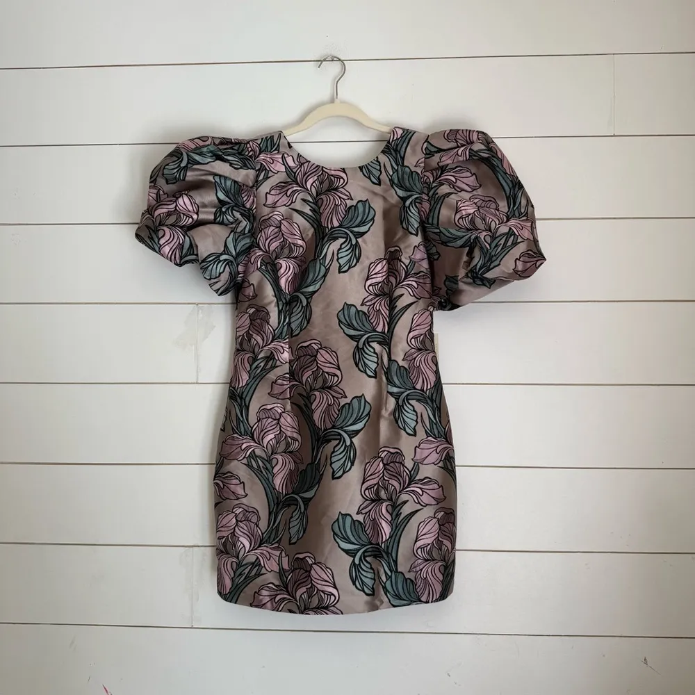 The Elliatt Audrey puff-sleeve mini dress - Image 5