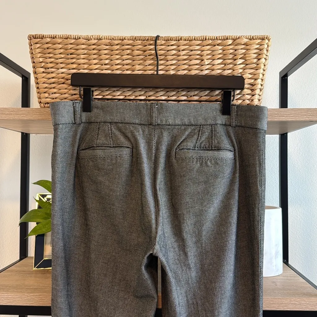 Banana Republic Mid-Rise Sloan Jacquard Print Woven Career Dress Pant Trouser, 1 - Image 6