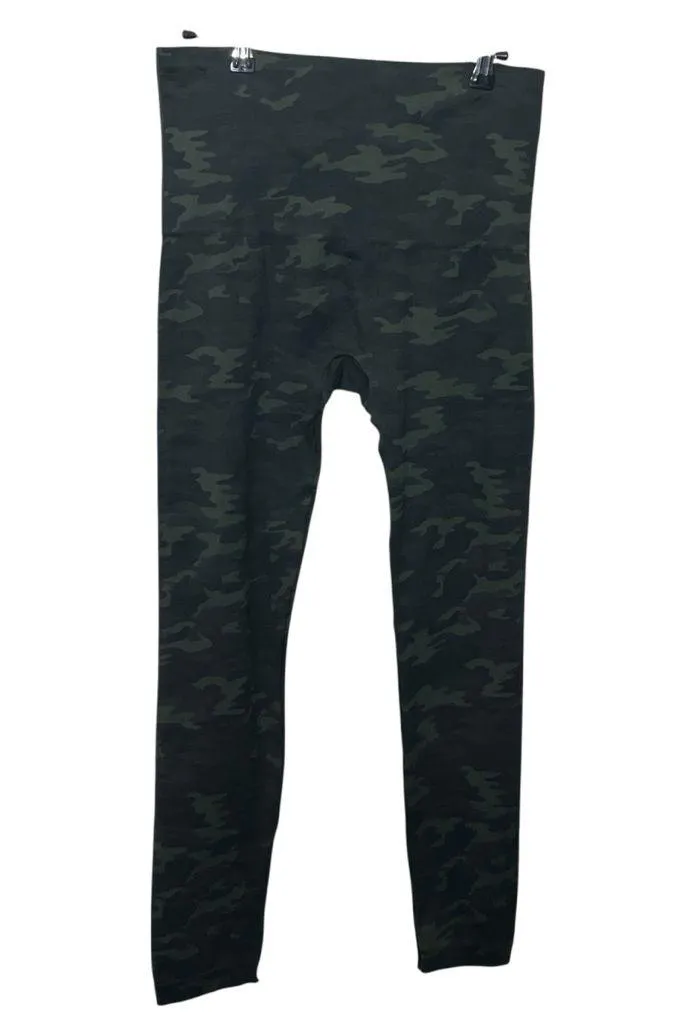 Spanx Womens Look At Me Now Seamless Legging in Green Camo Plus Size 1X - Image 5