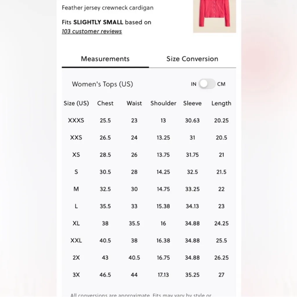 J.Crew Feather jersey crewneck cardigan Strawberry Sunrise - Image 3