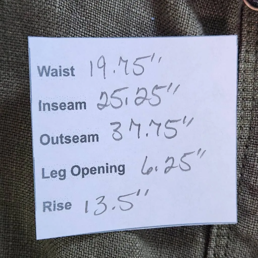 Sanctuary Army Green Linen Joggers Size 18W Sanctuary Green Linen Pants - Image 9